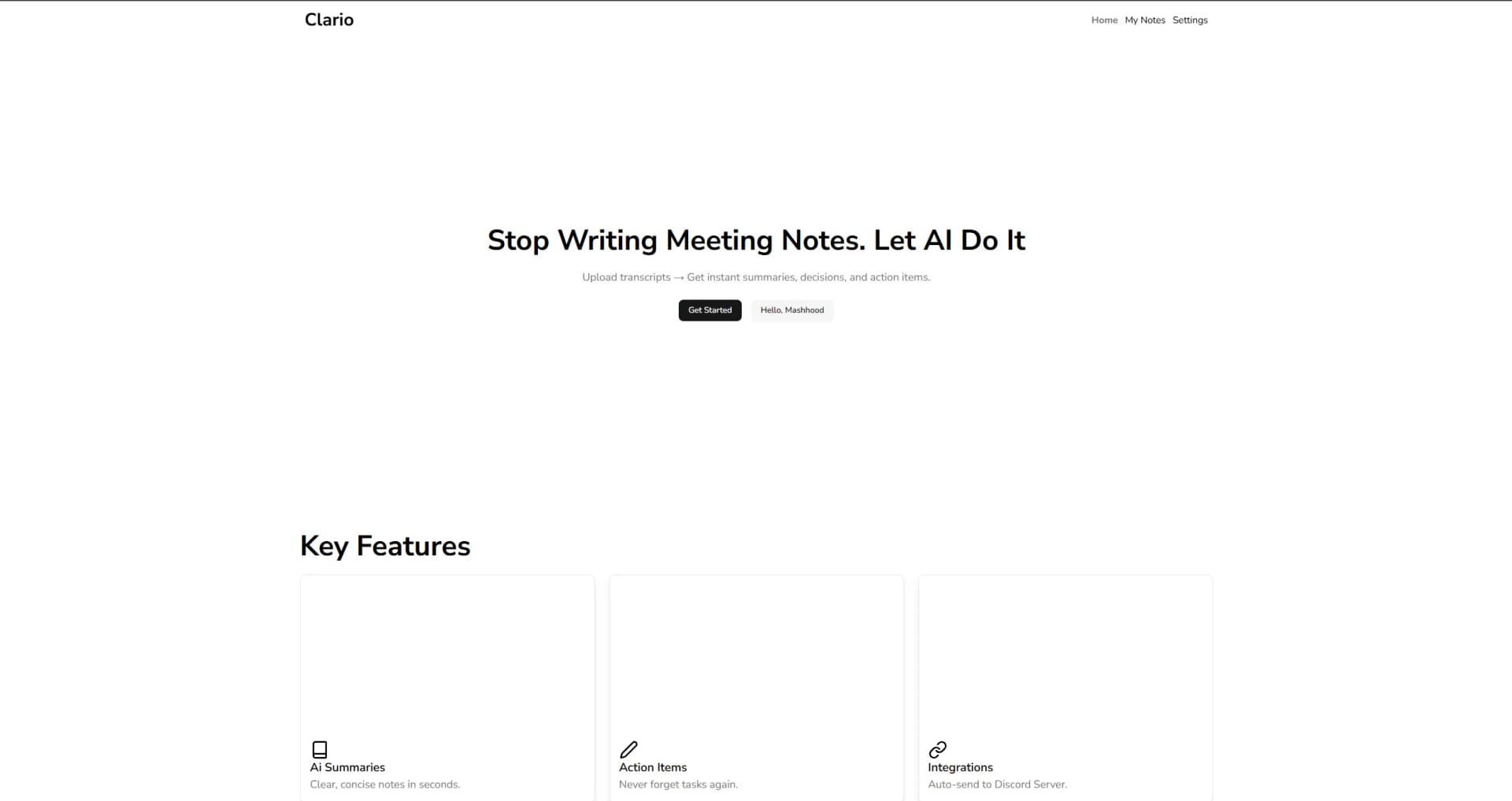 Clario Ai-project-image