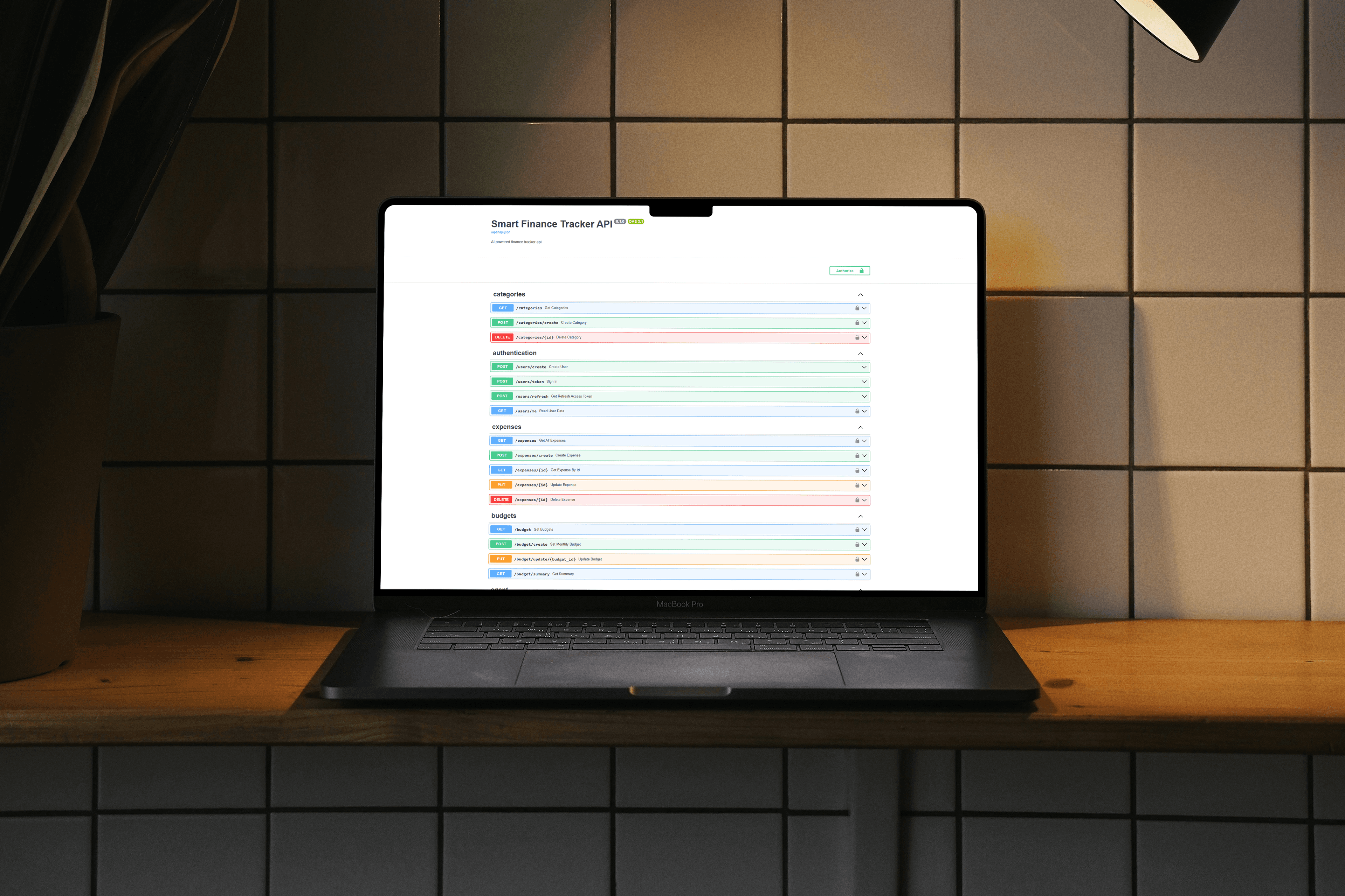 Smart Finance Tracker project